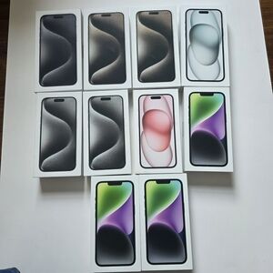 Apple iPhone Box Lot *BOX ONLY*